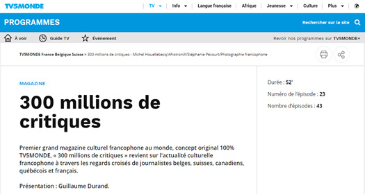 300 millions de critiques